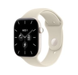 Apple Watch Series 12 OLED 42 mm Numérique 374 x 446 pixels Écran tactile 5G Blanc Wifi GPS (satellite)