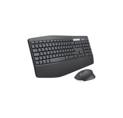 Logitech MK850 Performance tastiera Mouse incluso Universale RF senza fili + Bluetooth QWERTY Italiano Nero