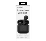 Celly COMPACTBK auricular y casco Auriculares Inalámbrico Dentro de oído Llamadas/Música USB Tipo C Negro