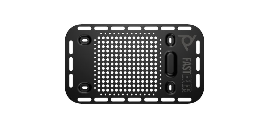 HP Poly Studio G62 Plate Mount Support mural Noir