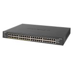 NETGEAR GS348PP Non-géré Gigabit Ethernet (10/100/1000) Connexion Ethernet, supportant l'alimentation via ce port (PoE) Noir