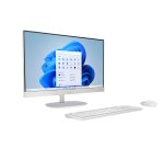 HP All-in-One 24-cr0090nf PC AMD Ryzen™ 5 7520U 60,5 cm (23.8") 1920 x 1080 pixels 16 Go LPDDR5-SDRAM 512 Go SSD Windows 11 Home Wi-Fi 6 (802.11ax) Blanc