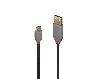 Lindy Câble USB 2.0 Type A vers C de 1m, gamme Anthra
