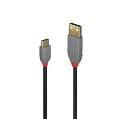 Lindy Câble USB 2.0 Type A vers C de 1m, gamme Anthra