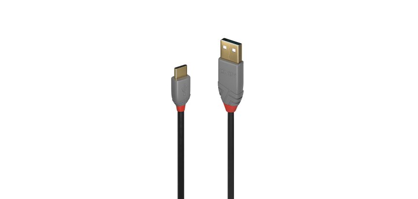 Lindy Câble USB 2.0 Type A vers C de 1m, gamme Anthra