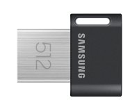 Samsung MUF-512AB unidad flash USB 512 GB USB tipo A 3.2 Gen 1 (3.1 Gen 1) Negro, Acero inoxidable