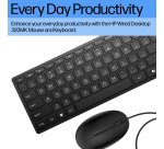 HP Wired Desktop 320MK Mouse and Keyboard