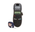 DYMO LetraTag LT-100H étiqueteuse portative | Imprimante d'étiquettes autocollant thermique sans encre | avec clavier ABC | Noir