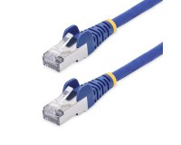 StarTech.com Câble Ethernet CAT8 Bleu de 2m, RJ45 Snagless, 25G/40G, 2000MHz, 100W PoE++, S/FTP, Fil de Cuivre Pur 26AWG, LSZH, Cordon de Raccordement Réseau Blindé avec Serre-Câble, Testé par Fluke Channel