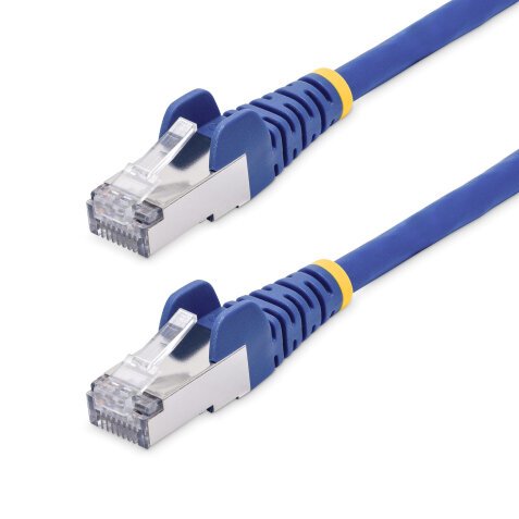 StarTech.com Câble Ethernet CAT8 Bleu de 50cm, RJ45 Snagless, 25G/40G, 2000MHz, 100W PoE++, S/FTP, Fil de Cuivre Pur 26AWG, LSZH, Cordon de Raccordement Réseau Blindé avec Serre-Câble, Testé par Fluke Channel