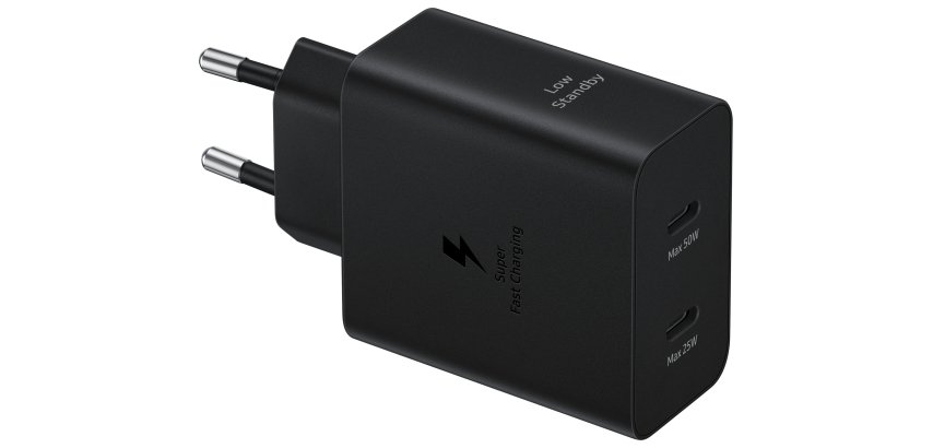 Samsung EP-T5020 Ordinateur portable, Smartphone, Tablette Noir Secteur Charge rapide Intérieure