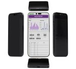 StarTech.com Filtre de Confidentialité pour iPhone 16 à 4 Directions et 360&deg;, Supporte l'Orientation Portrait/Paysage, Tactile, Protection en Verre Trempé, Filtre à 4 Directions, TAA