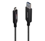 Lindy Câble hybride USB 3.2 5Gbit/s Type A vers C 10 m