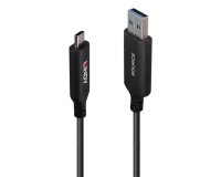 Lindy Câble hybride USB 3.2 5Gbit/s Type A vers C 10 m