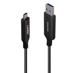 Lindy Câble hybride USB 3.2 5Gbit/s Type A vers C 10 m