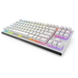 Alienware AW420K clavier Gaming USB QWERTY US International Blanc