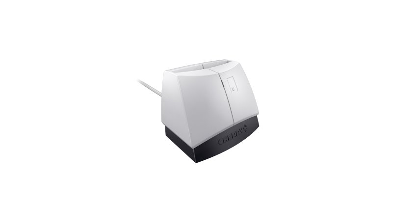 CHERRY SmartTerminal ST-1144 lector de tarjeta inteligente USB 2.0 Negro, Gris