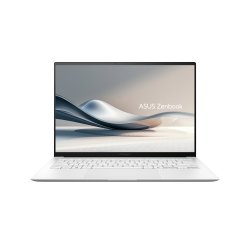 ASUS Zenbook S14 OLED UX5406SA-DICQJ487X Copilot+ PC Intel Core Ultra 7 256V Ordinateur portable 35,6 cm (14") WUXGA 16 Go LPDDR5x-SDRAM 512 Go SSD Wi-Fi 7 (802.11be) Windows 11 Pro Blanc