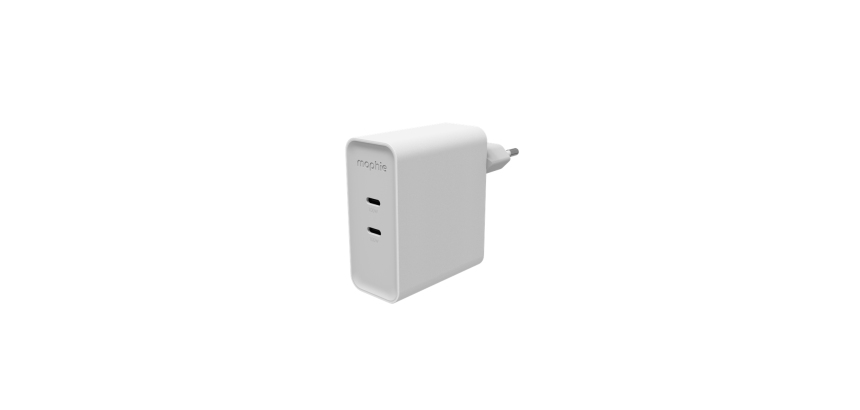 mophie Speedport 100 Universel Blanc Secteur Charge rapide Intérieure