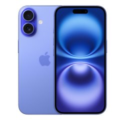 Apple iPhone 16 15,5 cm (6.1") SIM doble iOS 18 5G USB Tipo C 128 GB Azul