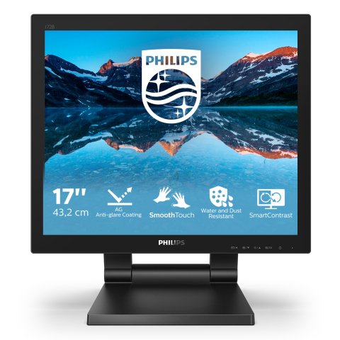 Philips 172B9TL/00 pantalla para PC 43,2 cm (17") 1280 x 1024 Pixeles Full HD LCD Pantalla táctil Negro
