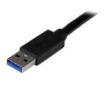 StarTech.com USB 3.0-naar-HDMI externe videokaart Multi Monitor-adapter met 1-poorts USB-hub - 1920x1200 / 1080p