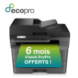 Brother MFC-L2860DWE - Imprimante multifonction laser 4-en-1 monochrome A4 compacte et réseau Ethernet - 6 mois d'abonnement EcoPro inclus.