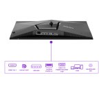 AOC AGP346UCSD écran plat de PC 86,4 cm (34") 3440 x 1440 pixels Wide Quad HD QD-OLED Noir