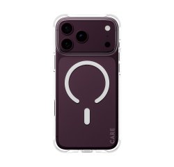 PanzerGlass CARE™ by ® Samba Case Transparent w. White MagSafe iPhone 2026 Pro Max | 17 Pro Max protective phone case Cover