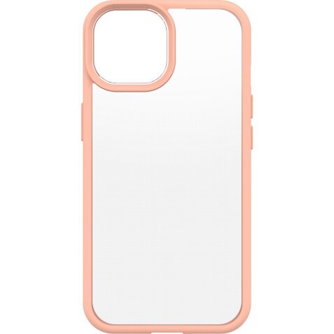 OtterBox React Series pour iPhone 15, Peach Perfect (Peach)