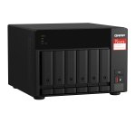 QNAP TVS-675 NAS Tower ZhaoXin KaiXian KX-6000 KX-U6580 8 Go DDR4 0 To QuTS hero Noir