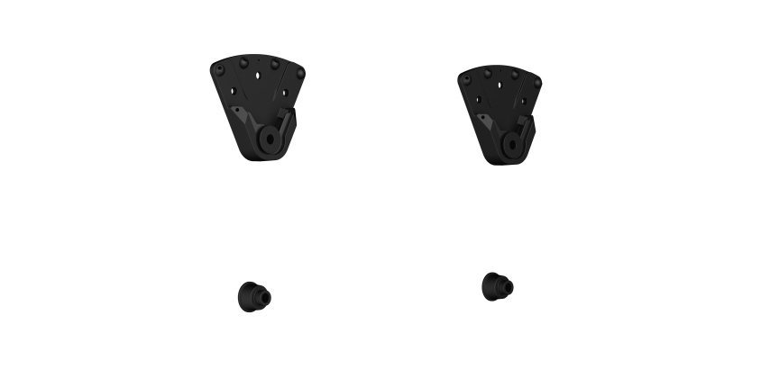 Equip 650365 Supporto TV a parete 2,54 m (100") Nero