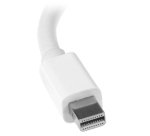 StarTech.com Adaptateur audio / vidéo de voyage - Convertisseur 2-en-1 Mini DisplayPort vers HDMI ou VGA - Blanc