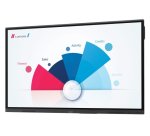 Sharp PN-L752B tableau blanc interactif 190,5 cm (75") 3840 x 2160 pixels Écran tactile Noir