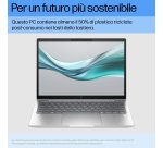 HP EliteBook 630 G11 Intel Core Ultra 5 125U Computer portatile 33,8 cm (13.3") WUXGA 8 GB DDR5-SDRAM 256 GB SSD Wi-Fi 6E (802.11ax) Windows 11 Pro AI PC Argento