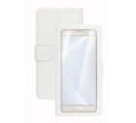 Celly Unica View mobile phone case 14 cm (5.5") Folio White