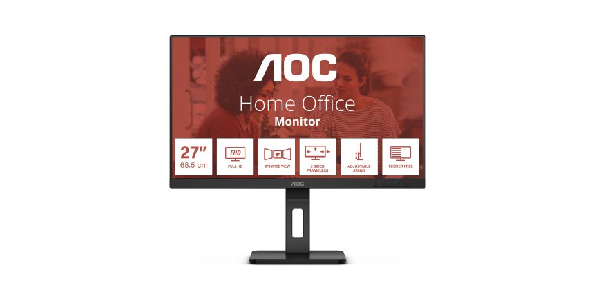 AOC E3 27E3QAF écran plat de PC 68,6 cm (27") 1920 x 1080 pixels Full HD LED Noir