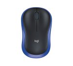 Logitech M185 - muis - 2.4 GHz - blauw