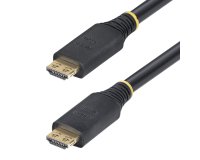 StarTech.com Câble HDMI Haute Vitesse de 15 m avec Connecteurs à Verrouillage, 4K 60 Hz/1440p 144 Hz, HDR10/HDCP 2.2/ARC, 18 Gbps, Câble UHD HDMI pour Téléviseur/Moniteur/Écran, Gaine TPE