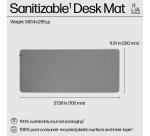 HP 200 Sanitizable Desk Mat