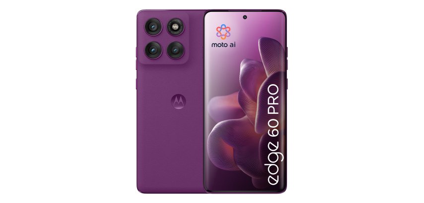 Motorola edge 60 pro 16.9 cm (6.67") Dual SIM Android 15 5G USB Type-C 12 GB 512 GB 6000 mAh Purple