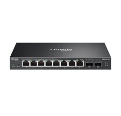 TP-Link ES210X-M2 commutateur réseau Géré 2.5G Ethernet (100/1000/2500) Montage sur le bureau ou sur le mur Noir