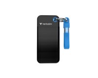 Verbatim Pocket SSD 1 TB USB Tipo C 3.2 Gen 2 (3.1 Gen 2) Negro, Azul