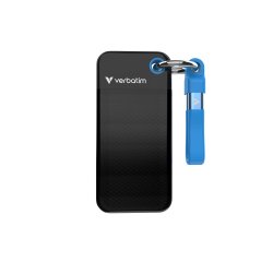 Verbatim Pocket SSD 1 TB USB Tipo C 3.2 Gen 2 (3.1 Gen 2) Negro, Azul