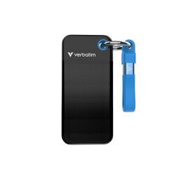 Verbatim Pocket SSD 2 TB USB Tipo C 3.2 Gen 2 (3.1 Gen 2) Negro, Azul