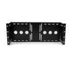 StarTech.com Support de Montage Universel 4U VESA pour Moniteur LCD pour Rack ou Armoire 19 pouces - Conforme à la Norme TAA - Support en Acier Pressé à Froid