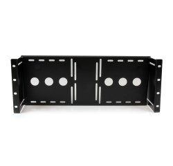 StarTech.com Support de Montage Universel 4U VESA pour Moniteur LCD pour Rack ou Armoire 19 pouces - Conforme à la Norme TAA - Support en Acier Pressé à Froid