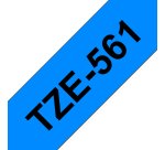 Brother TZE-561 nastro per etichettatrice Nero su blu