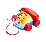 Fisher-Price Chatter Telephone Baby and Toddler Pull Toy Phone with Rotary Dial