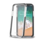 Celly HEXAGON900BK mobile phone case Cover Black, Transparent